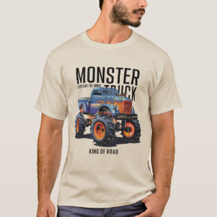 Monster Truck Off Road Adventure Design T-Shirt