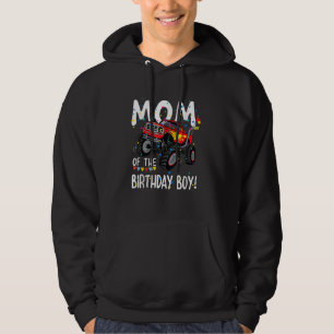 Monster Truck Party Mum Of Birthday Boy Hoodie