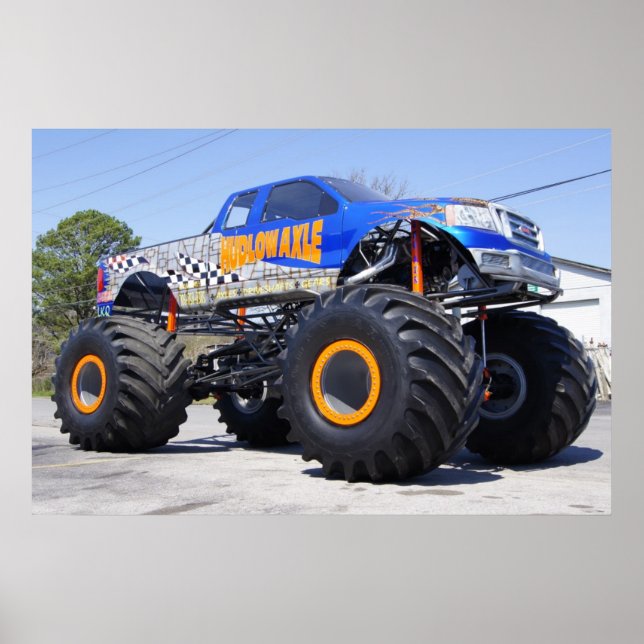 Monster Truck Print (Front)