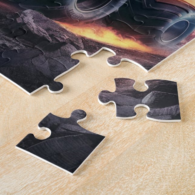 Monster Truck Puzzle (Side)