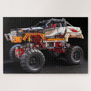monster truck puzzle