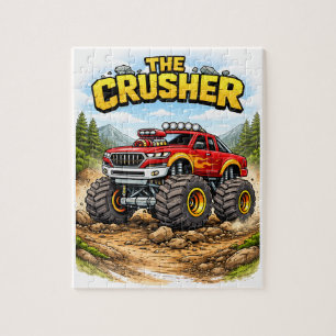 Monster Truck Puzzle for Kids