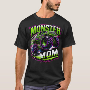 Monster Truck Race Racer Driver Mum Mothers Day 1 T-Shirt