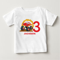 Monster Truck Rally Birthday Party Outfit