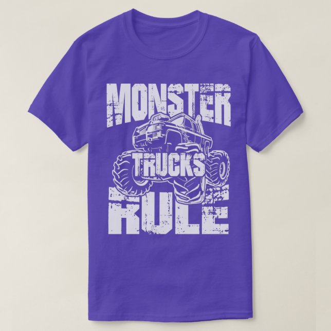 Monster Truck Rule Jam T-Shirt (Design Front)