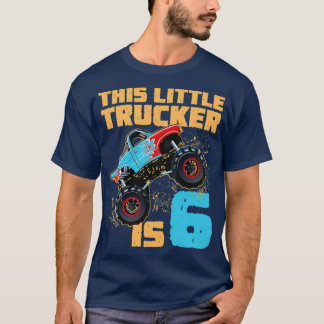 Monster Truck Shirt 6th Birthday