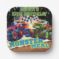 Monster Truck Showdown High-Speed Racing Square