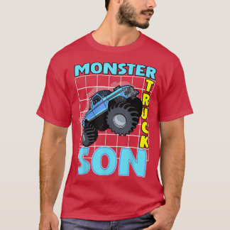Monster Truck Son Monster Truck Family Fans T-Shirt