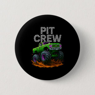 Monster Truck T Crew Family Matching Birthday Part 6 Cm Round Badge