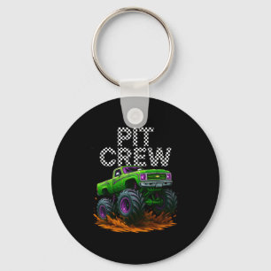 Monster Truck T Crew Family Matching Birthday Part Key Ring