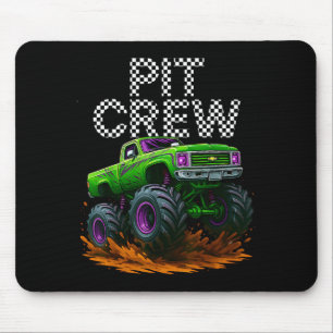 Monster Truck T Crew Family Matching Birthday Part Mouse Mat