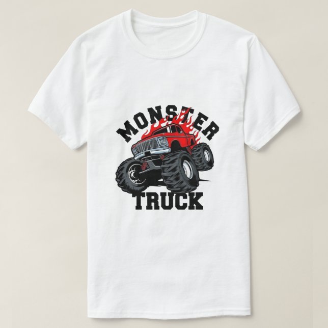 Monster Truck  T-Shirt (Design Front)