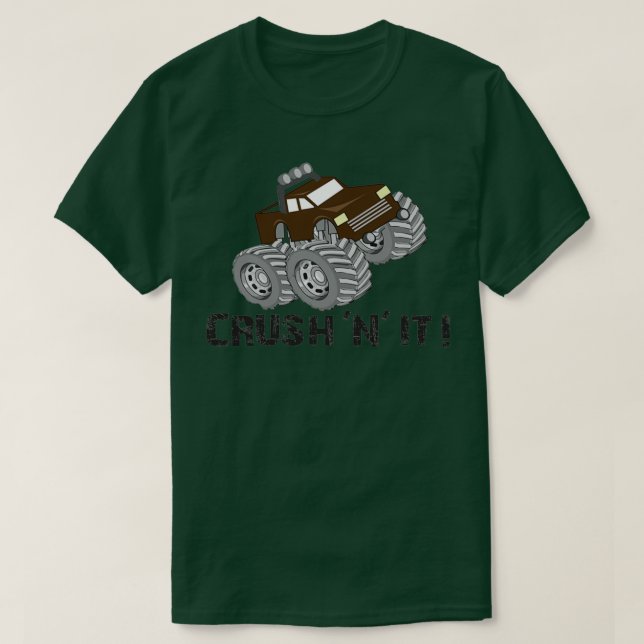Monster Truck Tee Classic TShirt (Design Front)