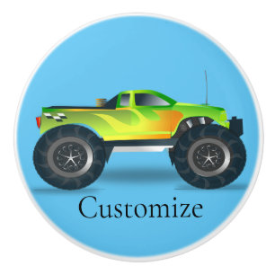 Monster Truck Thunder_Cove Ceramic Knob