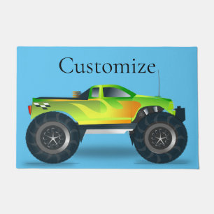 Monster Truck Thunder_Cove Doormat