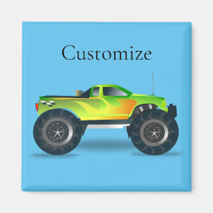 Monster Truck Thunder_Cove Magnet