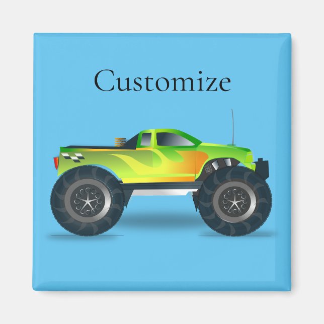 Monster Truck Thunder_Cove Magnet (Front)