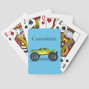 Monster Truck Thunder_Cove Playing Cards