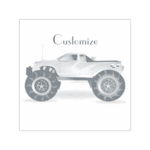 Monster Truck Thunder_Cove Self-inking Stamp