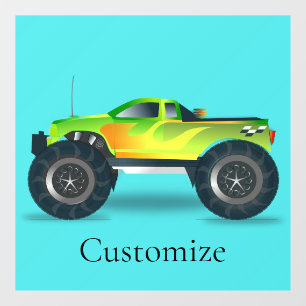 Monster Truck Thunder_Cove Window Cling