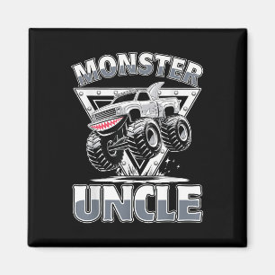Monster Truck Uncle Fathers Day Monster Truck Are Magnet