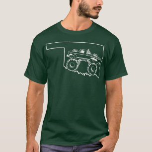 Monster truck vintage- Okhlahoma off-road driver T-Shirt