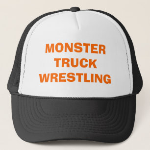 MONSTER TRUCK WRESTLING TRUCKER HAT