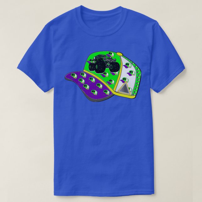 monster truckin for monster truck heads t hoodie T-Shirt (Design Front)