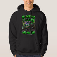 Monster Trucks Are My Jam Cool Vintage Retro Truck