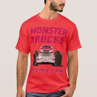 Monster Trucks Are My Jam Motorsport 1 T-Shirt