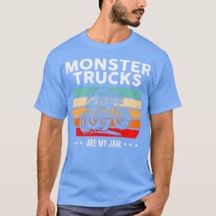 Monster Trucks Are My Jam OffRoad Vehicle Lovers T-Shirt