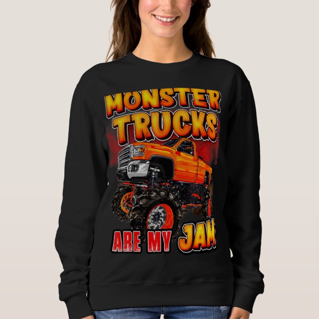 Monster Trucks  For Men Women Sweatshirt (Front)