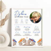 Monster Trucks Photo Milestone Sign