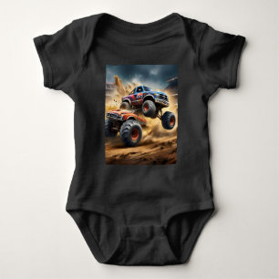 Monster Trucks Smash Up Derby, Baby Bodysuit