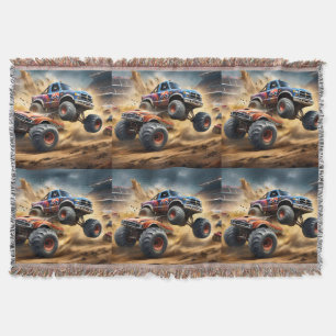 Monster Trucks Smash Up Derby, Lge Fleece Blanket