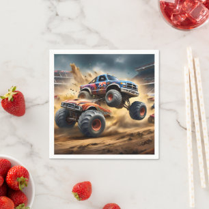 Monster Trucks Smash Up Derby,  Napkin