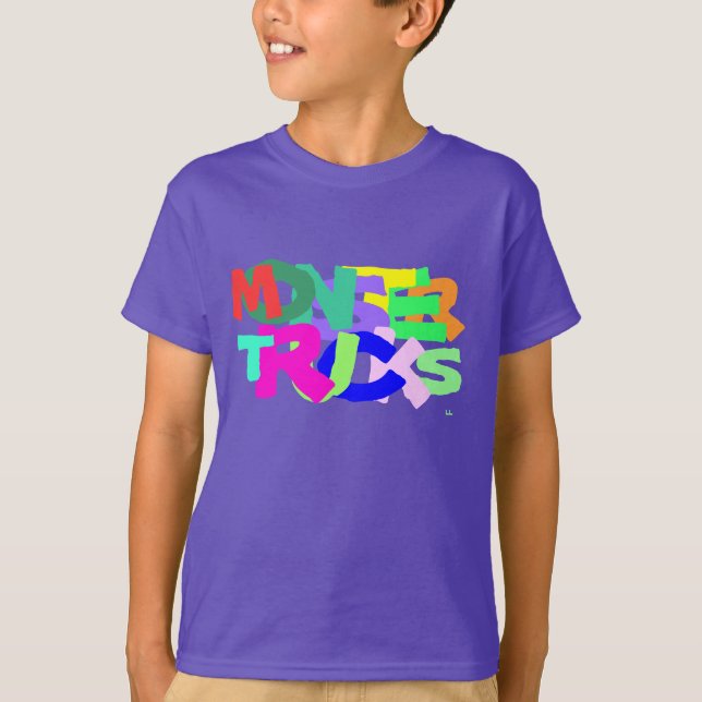 Monster trucks T-Shirt (Front)