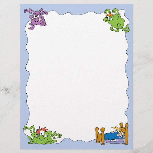 Monster Under The Bed Letterhead (Front)
