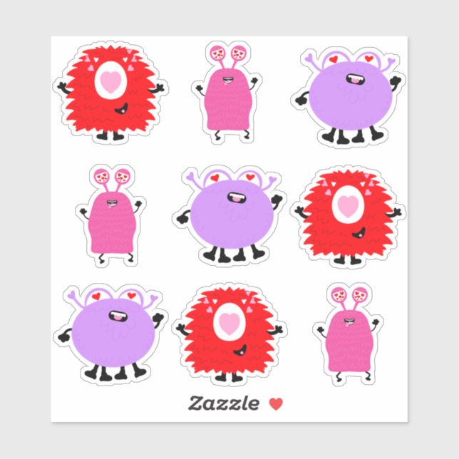 Monster Valentine's Day (Sheet)