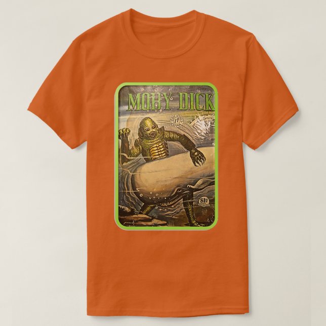 Monster vs Moby T-Shirt (Design Front)