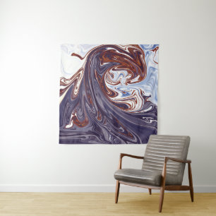 Monster waves Best abstract painting Tapestry