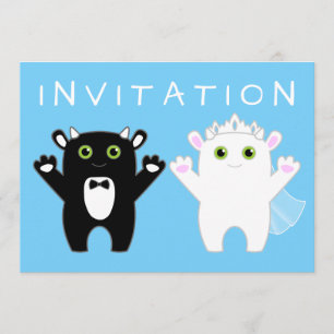 Monster Wedding Invitation