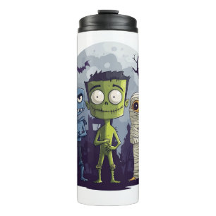 Monster Yoga Class Thermal Tumbler