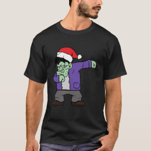 Monster Zombie Dabbing Dab Dancing Halloween Scary T-Shirt