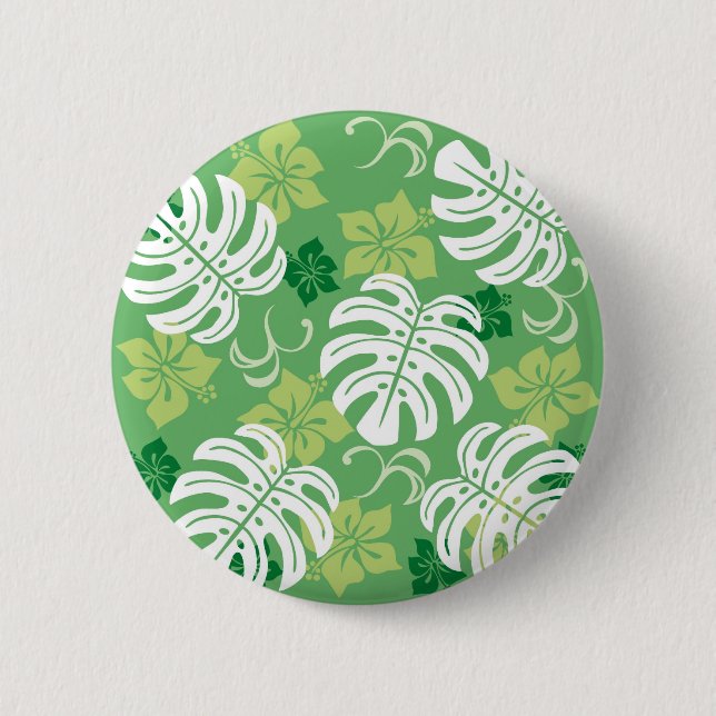 MONSTERA 6 CM ROUND BADGE (Front)