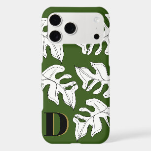 Monstera Black White Botanical Wedding