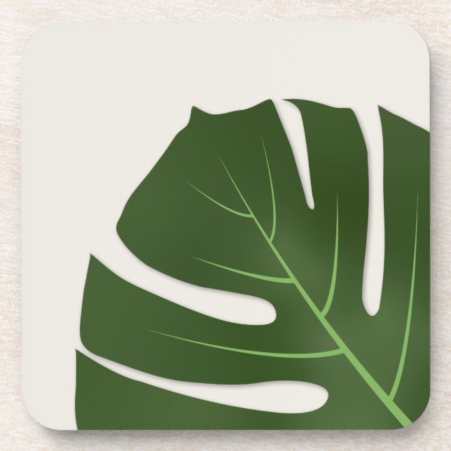 Monstera Coaster (Front)