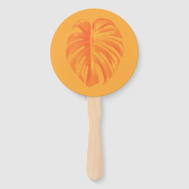 Monstera Deliciosa Houseplant Party Fans (Front)