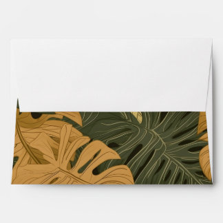 Monstera Envelope Tropical