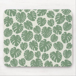 Monstera - Green Mouse Mat
